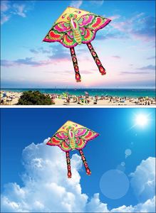 Ikonka Latawiec duży 90cm motyl mix kolor 5