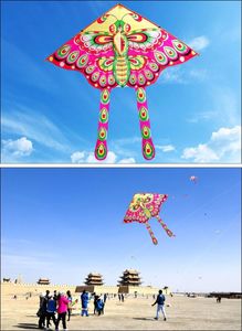 Ikonka Latawiec duży 90cm motyl mix kolor 6