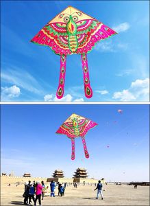 Ikonka Latawiec duży 90cm motyl mix kolor 8