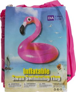 Ikonka Koło Dmuchane Flaming 90cm 2