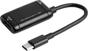 Kabel USB Mobilari USB-C - HDMI Czarny (M555007) 1