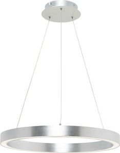 Lampa wisząca Zumaline Nowoczesna lampa wisząca LED srebrna Zumaline CARLO PL200910-400-SL 1