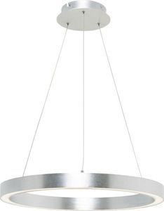 Lampa wisząca Zumaline Nowoczesna lampa wisząca ledowa srebrna Zumaline CARLO PL200910-600-SL 1