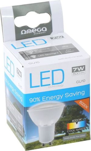 Omega LED Spotlight 6000K GU10 7W 500lm (42799) 2