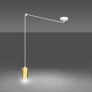 Lampa wisząca Emibig Minimalistyczna lampa sufitowa biała Emibig TRAKER 527/1 1