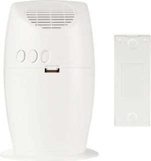 Trust Zestaw bezprzewodowy dzwonek i przenośny głośnik z 5 melodiami, 4 poziomami głośności i kontrolką diodową (ACDB-6600AC) 3