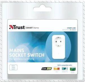 Trust Łącznik gniazdkowy do stosowania wewnątrz pomieszczeń i bezprzewodowego sterowania oświetleniem lub urządzeniami (AC-3500) 2