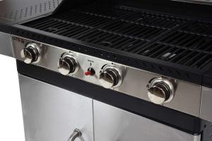 Yato YG-20011 Grill ogrodowy gazowy 14.2 kW 70 cm x 42 cm 14