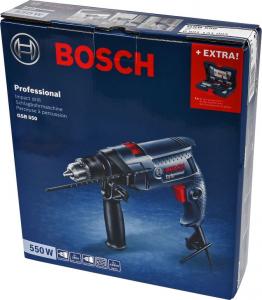 Wiertarka Bosch Wiertarka udarowa GSB 550 550 W 3