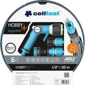 Cellfast C.ERGO ZESTAW ZRASZAJĄCY HOBBY 1/2"20m C16-209 1