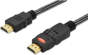 Kabel Ednet HDMI - HDMI 2m czarny (84493) 7