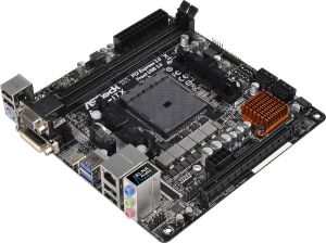 Płyta główna ASRock A68M-ITX, A68H, DualDDR3-2133, SATA3, RAID, HDMI, DVI, D-Sub, mITX (A68M-ITX) 4