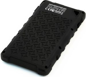 Powerbank PowerNeed Sunen Power Bank 8000mAh z panelem solarnym 0.95W, czarny (S8000B) 4
