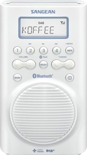 Sangean H-205D BT (Aquatic 205) White/Blue - 200568 4