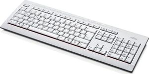 Klawiatura Fujitsu KB521 Przewodowa Biała US (S26381-K521-L110) 1