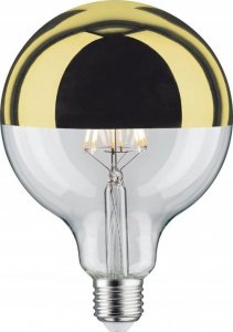 Paulmann Źródło LED Globe 125 5W E27 230V zwierciadło Złoty 2700K ściemniany 1