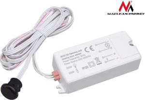 Maclean Czujnik pir on/off do drzwi, MCE135 zasięg 5-6 cm, max 500W (MCE135) 4