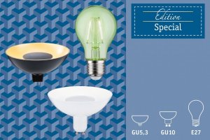 Paulmann LED GU5,3 12V 4,9W Czarny/Złoty 3000K 4