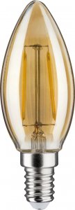 Paulmann Źródło LED Świeca 4,7W 230V 430lm E14 2500K Złoty 4
