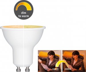 Paulmann Źródło LED GU10 350lm 6W 230V regulacja temperatury 1800-3600K 2