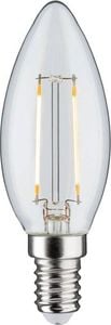 Paulmann Źródło LED Świeca 2,5W E14 230V 3-stopniowe ściemnianie /przeźroczysta 1