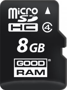 Karta GoodRam microCARD MicroSDHC 8 GB Class 4  (M40A-0080R11) 2