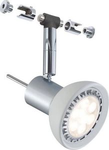 Paulmann System linkowy Spotlight Sheela max. 1x10W GU5,3 Chrom Matowy/Opal 12V Metal/Szkło 5