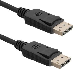 Kabel Qoltec DisplayPort - DisplayPort 1m czarny (50452) 1