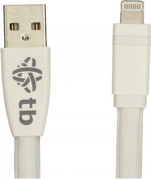 Kabel USB TB Print Lightning-USB 1m. biały MFi (AKTBXKUAMFI100W) 1