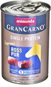 Animonda GranCarno Single Protein smak: konina - puszka 400 g 1