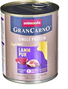 Animonda GranCarno Single Protein smak: jagnięcina - puszka 800 g 1