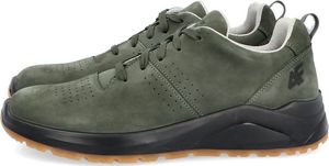 4f Skórzane buty sportowe - 4F MADE IN POLAND H4L21-251/43S ZIELONE 41 7