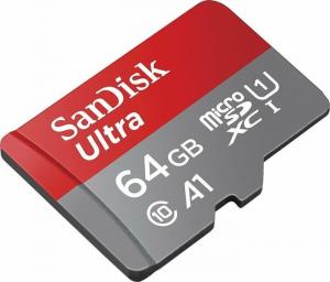 Karta SanDisk Ultra MicroSDXC 64 GB Class 10 UHS-I/U1 A1  (SDSQUA4-064G-GN6TA) 2