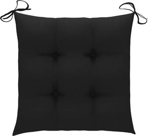 vidaXL Krzesła ogrodowe ze stolikiem i poduszkami, drewno akacjowe 7