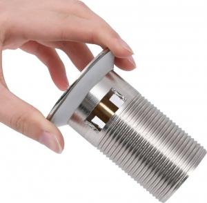 vidaXL Korek automatyczny klik-klak chrom (149059) 3