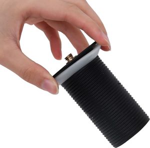 vidaXL Korek przelewowy klik-klak, czarny, 6,4x6,4x9,1 cm 3