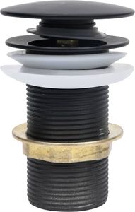 vidaXL Korek klik-klak bez przelewu, czarny, 6,4x6,4x9,1 cm 5