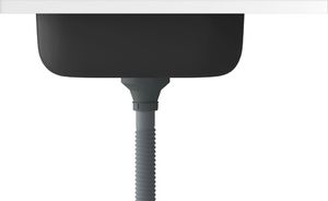 Zlewozmywak vidaXL  z ociekaczem 60x60cm stal 7