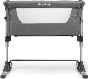 Milly Mally Łóżeczko Dostawne Side by Side, STONE 4