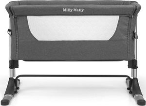 Milly Mally Łóżeczko Dostawne Side by Side, STONE 5