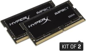 Pamięć do laptopa HyperX Impact, SODIMM, DDR4, 32 GB, 2400 MHz, CL14 (HX424S14IBK2/32) 1