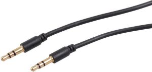 Kabel Maclean Jack 3.5mm - Jack 3.5mm 1.5m czarny (MCTV-815) 2