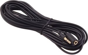 Kabel Maclean Jack 3.5mm - Jack 3.5mm 10m czarny (MCTV-822) 3