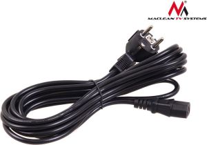 Kabel zasilający Maclean MCTV-801 3-pin 5m wtyk EU 2