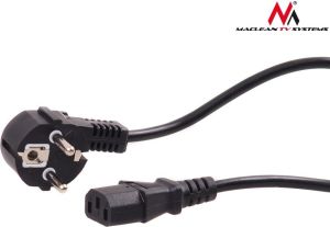 Kabel zasilający Maclean MCTV-801 3-pin 5m wtyk EU 3