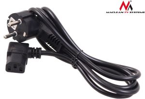 Kabel zasilający Maclean MCTV-802 3-pin 1.5m wtyk EU 3