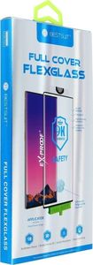 Bestsuit Szkło hybrydowe Bestsuit Flexible 5D Full Glue do Samsung Galaxy S21 Ultra czarny (Hot Bending) - działający czytnik 1
