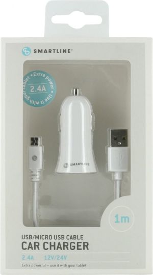 Ładowarka Holdit Smartline 1x USB-A 2.4 A  (611732) 2