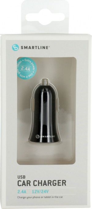 Ładowarka Holdit Smartline 1x USB-A 2.4 A  (612262) 2