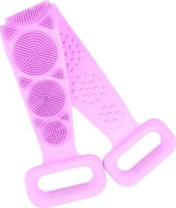 Masażer TopShine MASAŻER Silikonowa Myjka do Pleców Dwustronna niebieska AG672B () - 4488-uniw 2